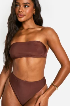 Mix & Match Culotte de Bikini à Taille Haute