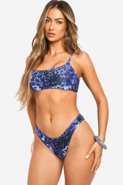 Mix & Match Short de Bikini Léopard