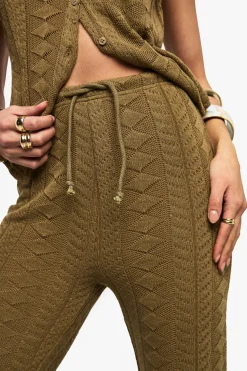 Mélange et assortis : Pantalon en crochet texturé à motifs