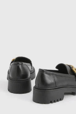 boohoo Mocassin À Chaîne Épaisse Coupe Large< Mocassins|Mocassins