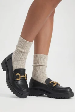 boohoo Mocassin À Chaîne Épaisse Coupe Large< Mocassins|Mocassins