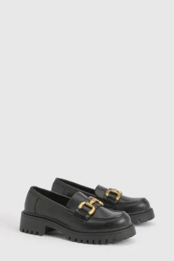boohoo Mocassin À Chaîne Épaisse Coupe Large< Mocassins|Mocassins
