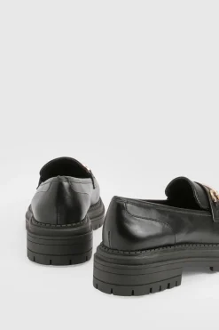Mocassins à Barre Épaisse Décorative