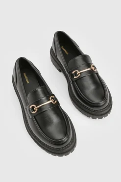 Mocassins à Barre Épaisse Décorative
