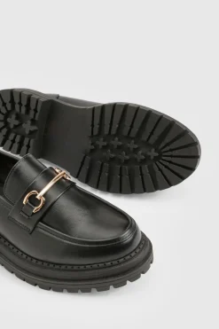 Mocassins à Barre Épaisse Décorative