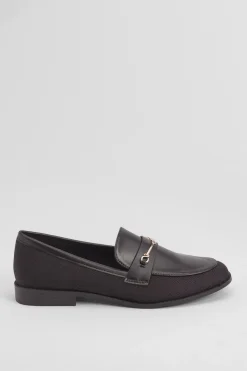 Mocassins Bella En Synthétiquecuir Et Textile Avec Détail Mors