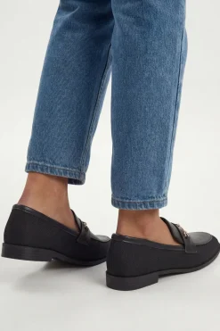 Mocassins Bella En Synthétiquecuir Et Textile Avec Détail Mors