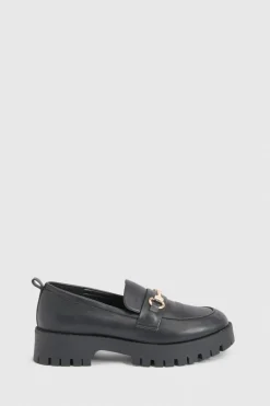 boohoo Mocassins À Bride En T Épais< Mocassins|Mocassins