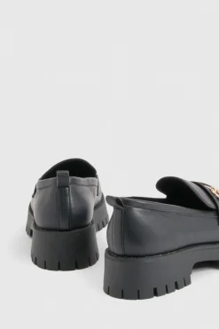 boohoo Mocassins À Bride En T Épais< Mocassins|Mocassins