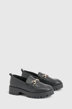 boohoo Mocassins À Bride En T Épais< Mocassins|Mocassins
