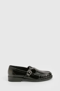 boohoo Mocassins à bride T avec détails froncés< Mocassins|Mocassins