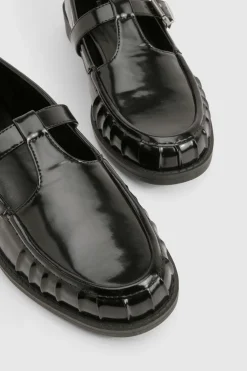 boohoo Mocassins à bride T avec détails froncés< Mocassins|Mocassins