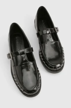 boohoo Mocassins à bride T avec détails froncés< Mocassins|Mocassins