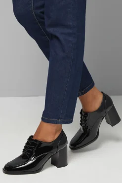 Wallis Mocassins Dante à Lacets et Talon Bloc Haut< Escarpins|Chaussures À Talons