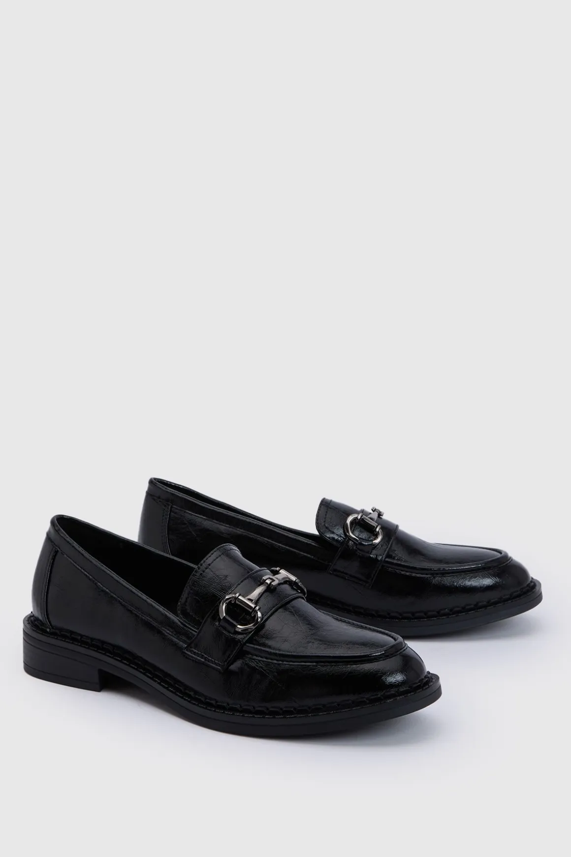 Mocassins À Détail Garniture