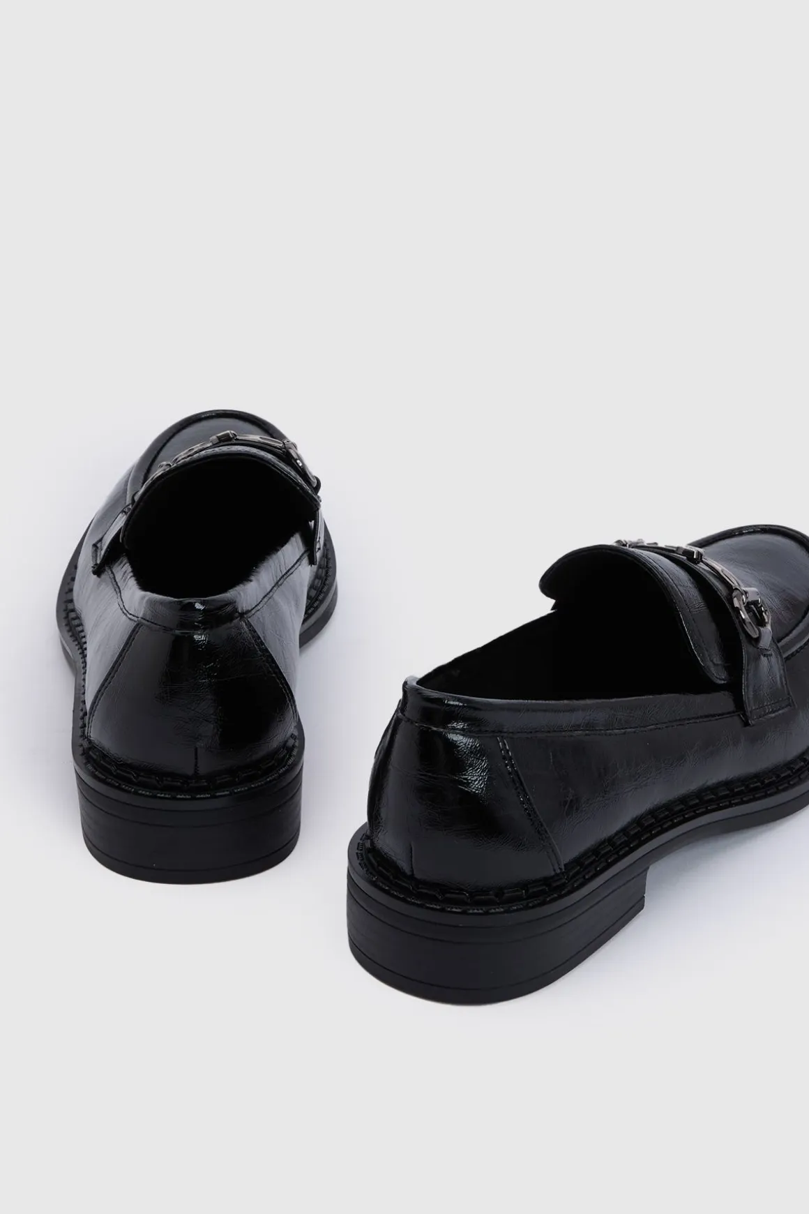 Mocassins À Détail Garniture