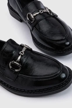 Mocassins À Détail Garniture