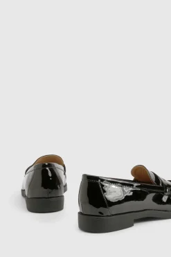 Mocassins à détails froncés
