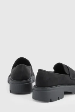 Mocassins à Détails Panneaux Épais en synthétique