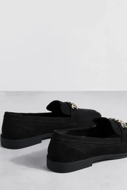 boohoo Mocassins En Synthétique Avec Chaîne Décorative< Mocassins|Mocassins