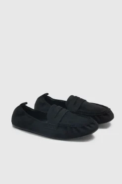 Mocassins Froncés En Synthétique