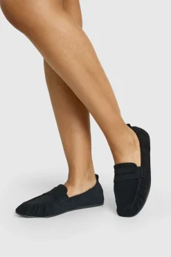 Mocassins Froncés En Synthétique