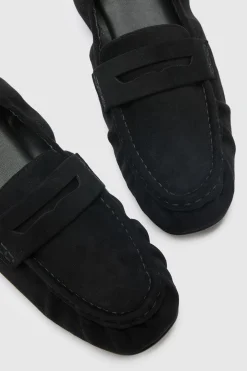 Mocassins Froncés En Synthétique