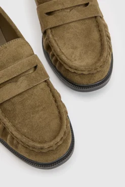 Mocassins Froncés En Synthétique