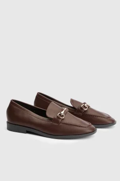 Wallis Mocassins Jessie En Synthétiquecuir Avec Mors Métallique< Mocassins|Chaussures Plates
