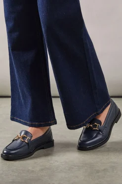 Mocassins Élégants Lineka en synthétique avec Mors Métallique