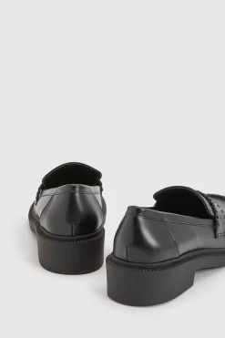 boohoo Mocassins Épais À Détail Surjet< Mocassins|Chaussures Plates