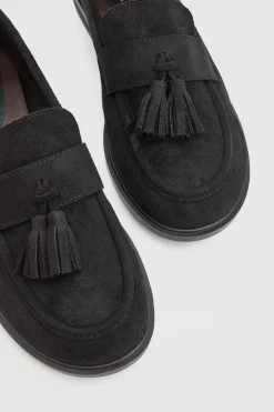 Mocassins Riley En Synthétique Avec Détail Pompon