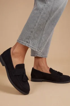 Mocassins Riley En Synthétique Avec Détail Pompon