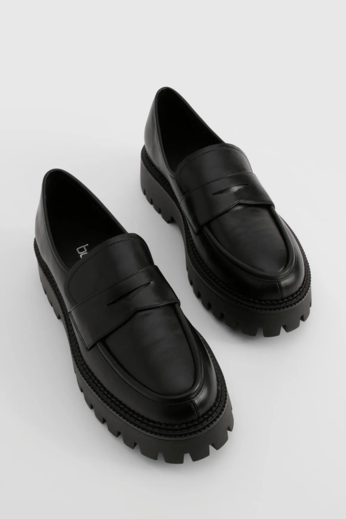 Mocassins À Semelle Épaisse Coupe Large