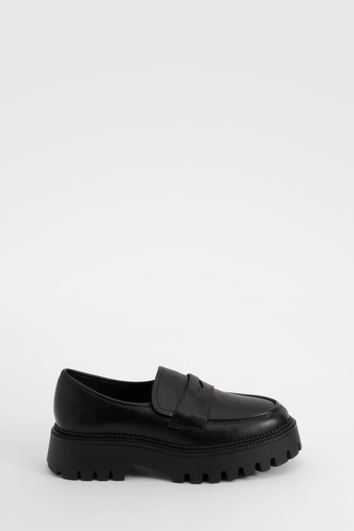 Mocassins À Semelle Épaisse Coupe Large