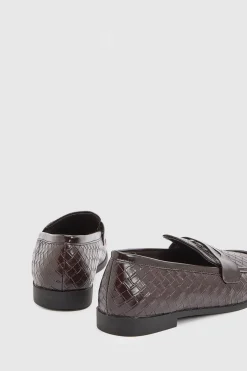 Mocassins Tressés Billie En Synthétiquecuir