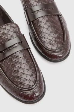 Mocassins Tressés Billie En Synthétiquecuir