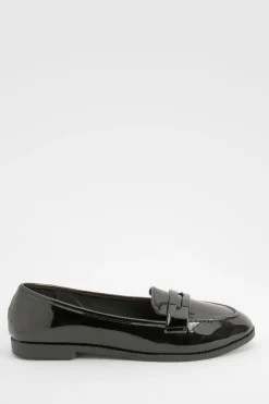 Mocassins Vernis Coupe Large