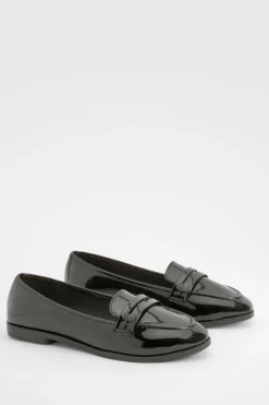 Mocassins Vernis Coupe Large