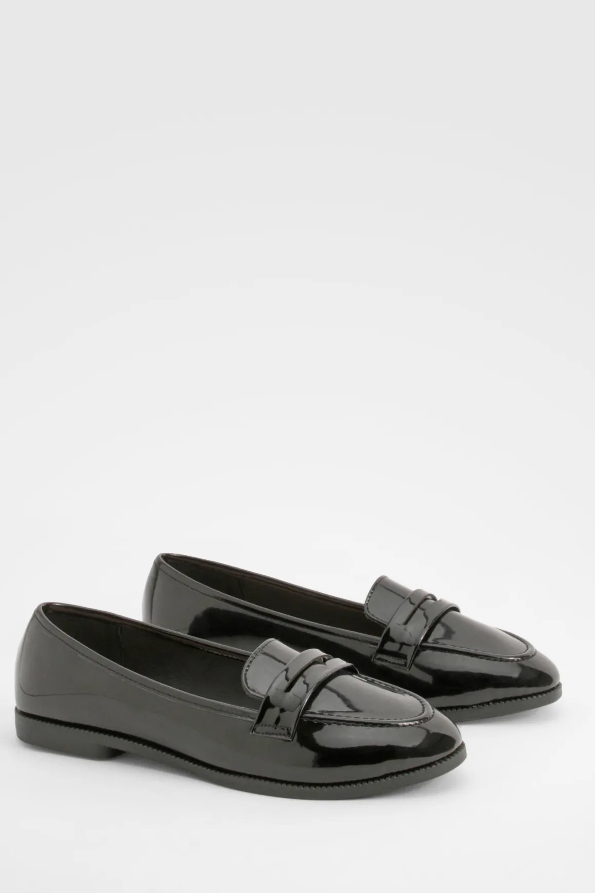 Mocassins Vernis Coupe Large