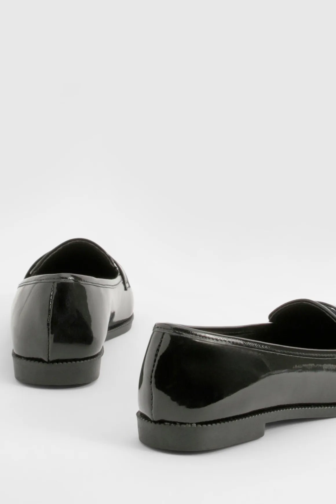 Mocassins Vernis Coupe Large