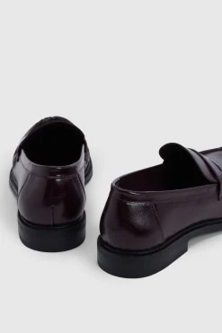 boohoo Mocassins Vernis Froncés< Mocassins|Chaussures Plates