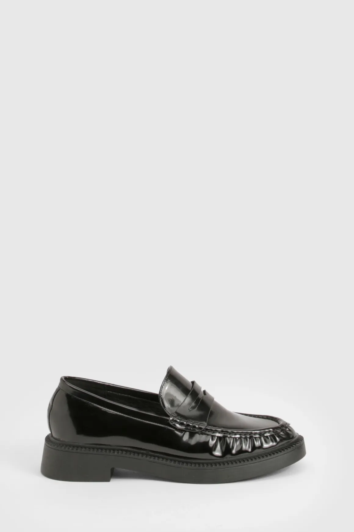Mocassins Vernis Froncés