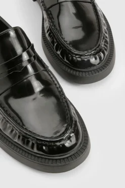 Mocassins Vernis Froncés