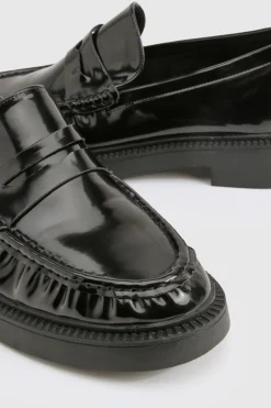 Mocassins Vernis Froncés