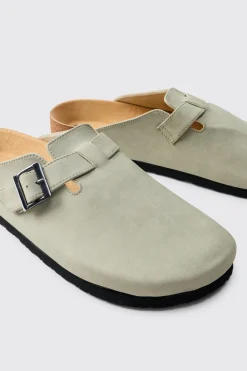 boohooMAN Mule En Synthétiquecuir<Homme Sandales Et Claquettes
