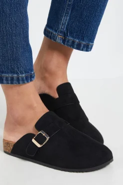 Mules Aveline En Synthétique À Bout Fermé Avec Semelle Anatomique