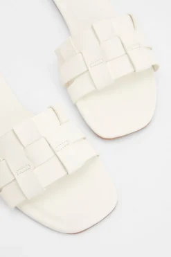 boohoo Mules À Bout Carré Tressées< Sandales