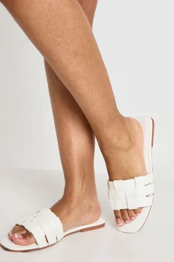 boohoo Mules À Bout Carré Tressées< Sandales