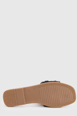 boohoo Mules À Bride En Mesh Ornée De Perles< Sandales